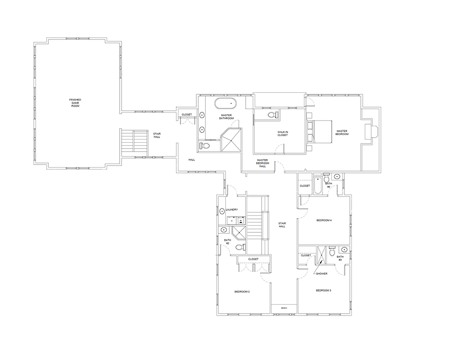 Second Floor Diagram